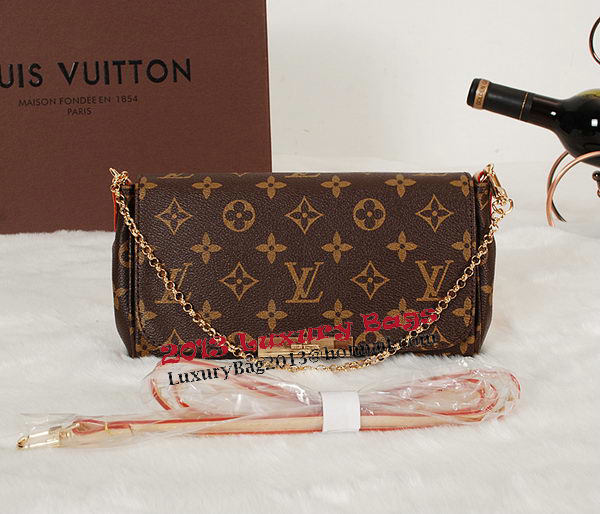 Louis Vuitton M40717 Monogram Canvas Favorite PM Bag Louis Vuitton M40717 Monogram Canvas Favorite PM Bag