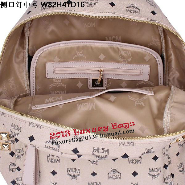 MCM Medium Stark Backpack MC2446 Beige MCM Medium Stark Backpack MC2446 Beige