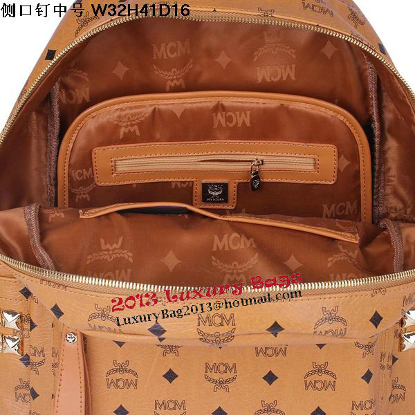 MCM Medium Stark Backpack MC2446 Wheat MCM Medium Stark Backpack MC2446 Wheat