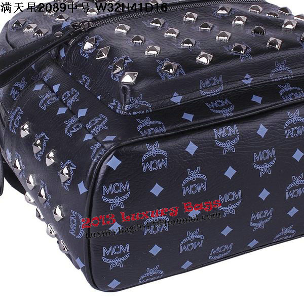 MCM Stark Studded Medium Backpack MC2089 Black MCM Stark Studded Medium Backpack MC2089 Black