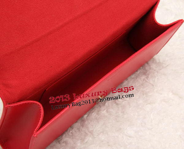 YSL Classic Monogramme Tassel Smooth Leather Clutch Bag Y8908 Red YSL Classic Monogramme Tassel Smooth Leather Clutch Bag Y8908 Red