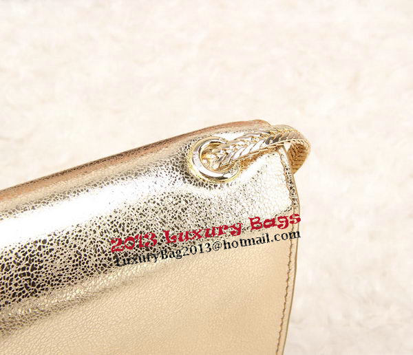 Yves Saint Laurent Monogramme Cross-body Shoulder Bag Gold Yves Saint Laurent Monogramme Cross-body Shoulder Bag Gold