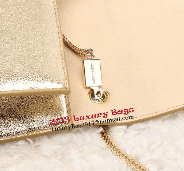 Yves Saint Laurent Monogramme Cross-body Shoulder Bag Gold Yves Saint Laurent Monogramme Cross-body Shoulder Bag Gold