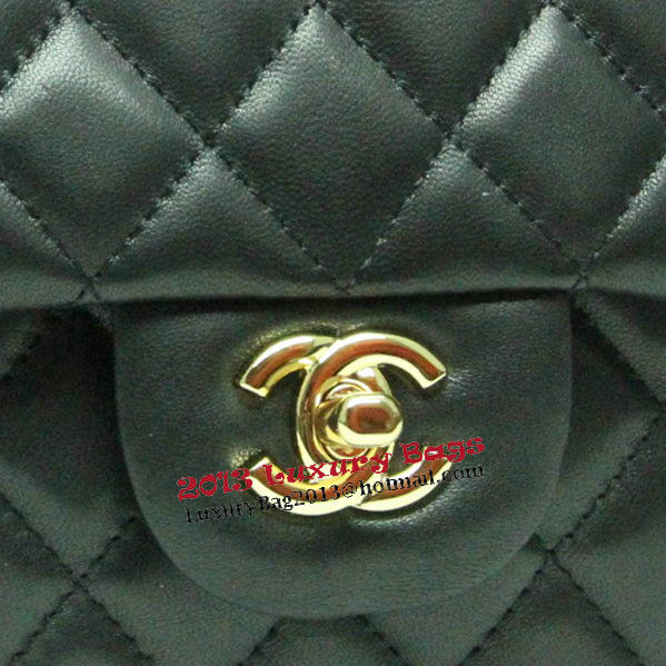 Chanel mini Classic Flap Bag Black Leather 1115 Gold Chain Chanel mini Classic Flap Bag Black Leather 1115 Gold Chain