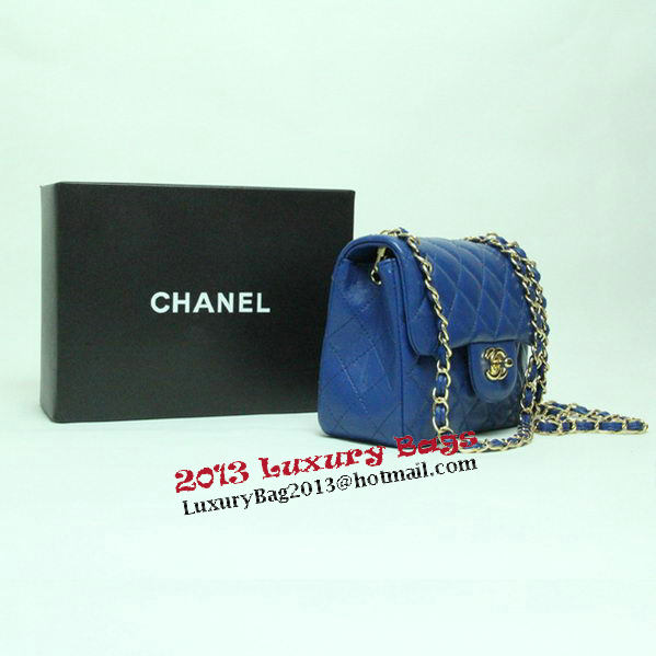 Chanel mini Classic Flap Bag Royal Leather 1115 Gold Chain Chanel mini Classic Flap Bag Royal Leather 1115 Gold Chain