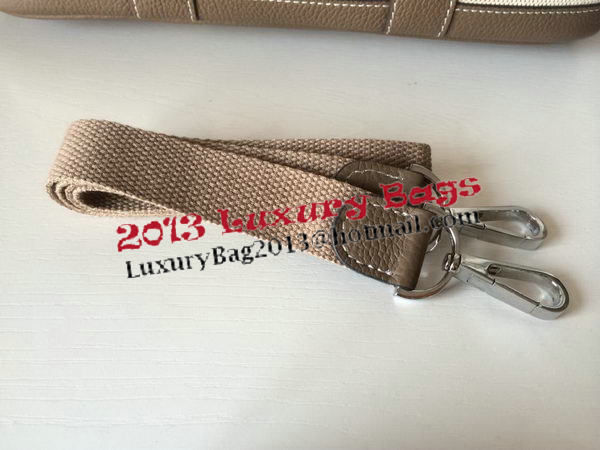 Hermes Garden Party 30CM Bag Canvas Leather H11S Grey Hermes Garden Party 30CM Bag Canvas Leather H11S Grey