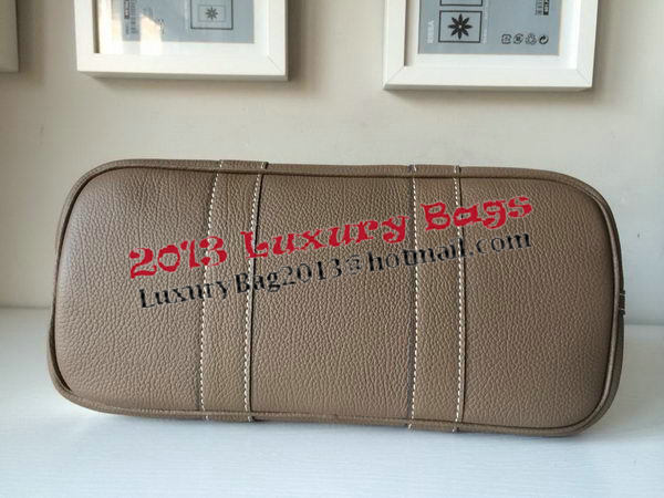 Hermes Garden Party 30CM Bag Canvas Leather H11S Grey Hermes Garden Party 30CM Bag Canvas Leather H11S Grey