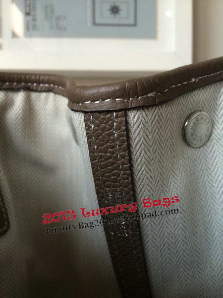 Hermes Garden Party 30CM Bag Canvas Leather H11S Grey Hermes Garden Party 30CM Bag Canvas Leather H11S Grey
