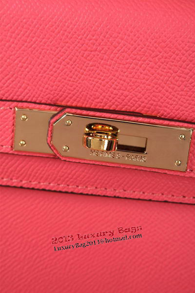 Hermes Kelly 32cm Shoulder Bags Grained Leather Red Hermes Kelly 32cm Shoulder Bags Grained Leather Red