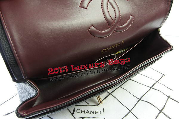 Chanel 2.55 Series Bags Black Cannage Pattern Leather CFA1112 Gold Chanel 2.55 Series Bags Black Cannage Pattern Leather CFA1112 Gold