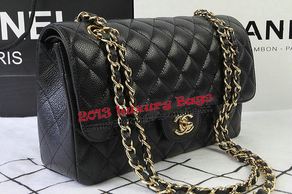 Chanel 2.55 Series Bags Black Cannage Pattern Leather CFA1112 Gold Chanel 2.55 Series Bags Black Cannage Pattern Leather CFA1112 Gold