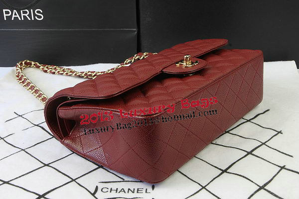 Chanel 2.55 Series Bags Burgundy Cannage Pattern Leather CFA1112 Gold Chanel 2.55 Series Bags Burgundy Cannage Pattern Leather CFA1112 Gold