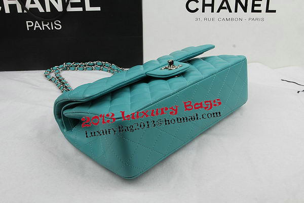 Chanel 2.55 Series Bags Green Original Leather CFA1112 Silver Chanel 2.55 Series Bags Green Original Leather CFA1112 Silver