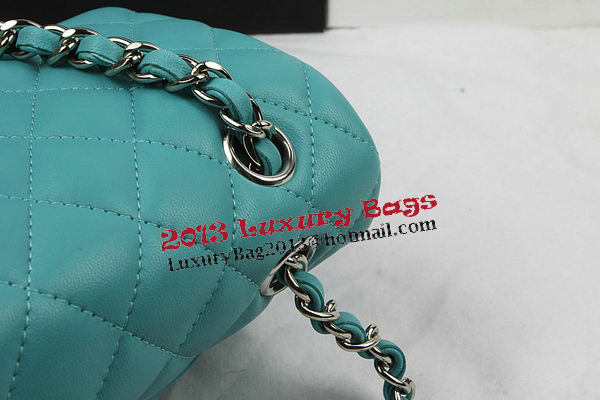 Chanel 2.55 Series Bags Green Original Leather CFA1112 Silver Chanel 2.55 Series Bags Green Original Leather CFA1112 Silver