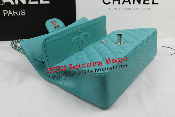 Chanel 2.55 Series Bags Green Original Leather CFA1112 Silver Chanel 2.55 Series Bags Green Original Leather CFA1112 Silver