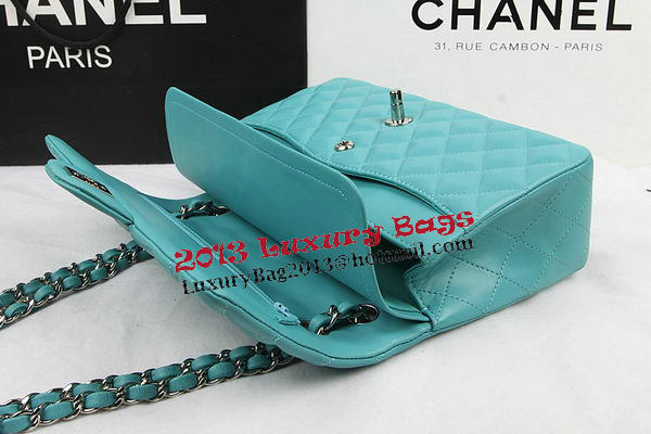 Chanel 2.55 Series Bags Green Original Leather CFA1112 Silver Chanel 2.55 Series Bags Green Original Leather CFA1112 Silver