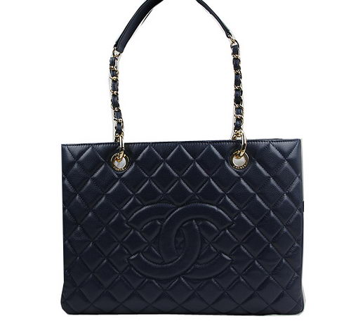 Chanel Classic Coco Bag Royal GST Caviar Leather A50995 Gold