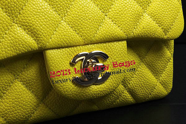 Chanel Classic MINI Flap Bag Lemon Cannage Pattern CF1115 Gold Chanel Classic MINI Flap Bag Lemon Cannage Pattern CF1115 Gold