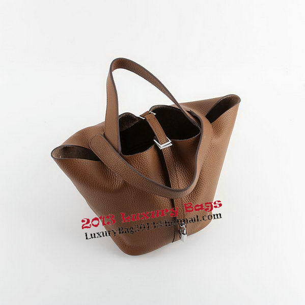 Hermes Picotin Lock PM Bags Clemence Leather H8615 Wheat Hermes Picotin Lock PM Bags Clemence Leather H8615 Wheat