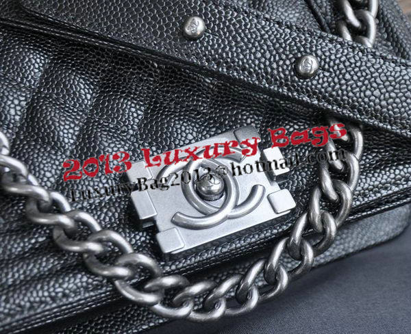 Boy Chanel Small Flap Shoulder Bag Cannage Pattern A67083 Black Boy Chanel Small Flap Shoulder Bag Cannage Pattern A67083 Black