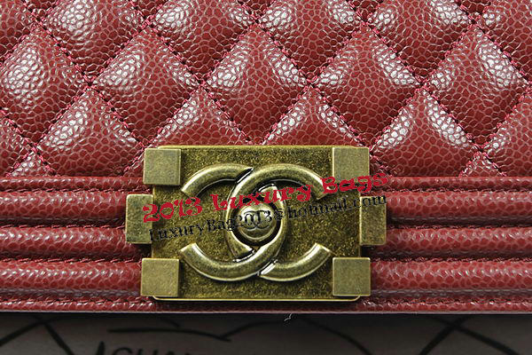 Boy Chanel Flap Shoulder Bag Original Cannage Pattern A67087 Burgundy Boy Chanel Flap Shoulder Bag Original Cannage Pattern A67087 Burgundy