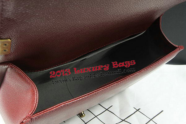 Boy Chanel Flap Shoulder Bag Original Cannage Pattern A67087 Burgundy Boy Chanel Flap Shoulder Bag Original Cannage Pattern A67087 Burgundy