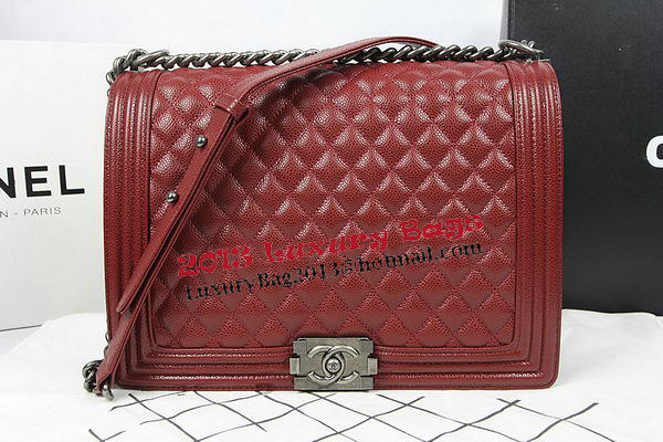 Boy Chanel Flap Shoulder Bag Original Cannage Pattern A67087 Burgundy Boy Chanel Flap Shoulder Bag Original Cannage Pattern A67087 Burgundy