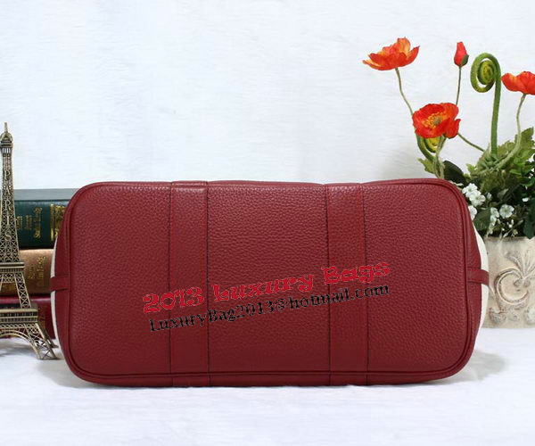 Hermes Garden Party 36cm Tote Bag Canvas Burgundy Hermes Garden Party 36cm Tote Bag Canvas Burgundy