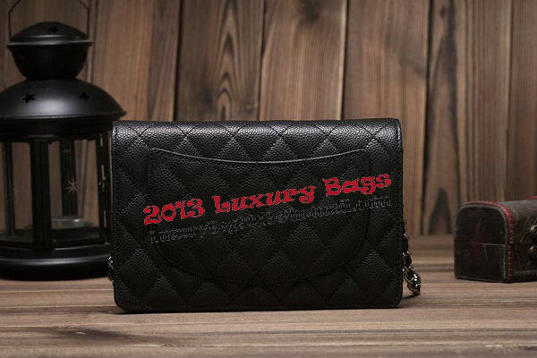 Chanel mini Flap Bag A33814 Black Cannage Pattern Silver Chanel mini Flap Bag A33814 Black Cannage Pattern Silver