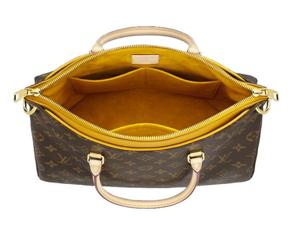 LOUIS VUITTON M40929 MONOGRAM CANVAS PALLAS LG SAFRAN LOUIS VUITTON M40929 MONOGRAM CANVAS PALLAS LG SAFRAN
