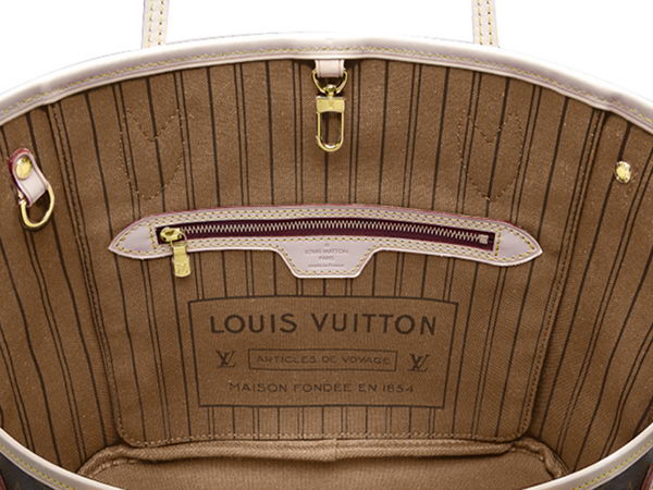 LOUIS VUITTON M41000 MONOGRAM CANVAS NEVERFULL PM BEIGE LOUIS VUITTON M41000 MONOGRAM CANVAS NEVERFULL PM BEIGE
