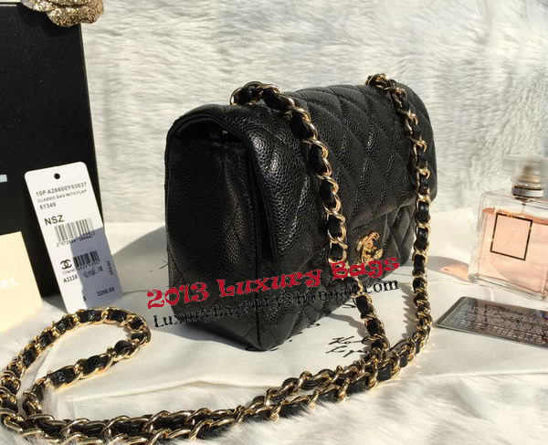 Chanel Classic Flap Bags black Original Cannage Patterns A1116 Gold Chanel Classic Flap Bags black Original Cannage Patterns A1116 Gold