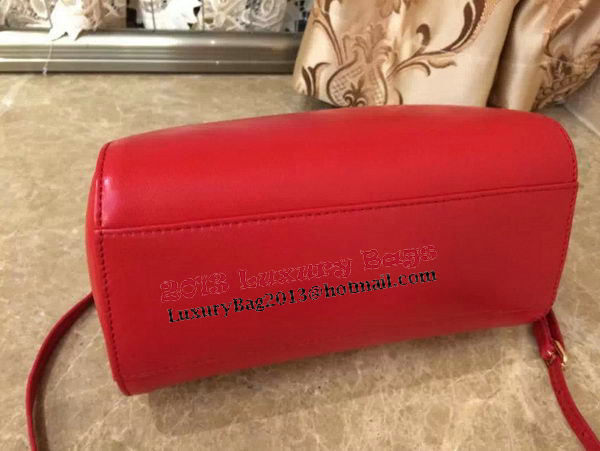 Fendi mini Peekaboo Bag Original Leather 55211 Red Fendi mini Peekaboo Bag Original Leather 55211 Red