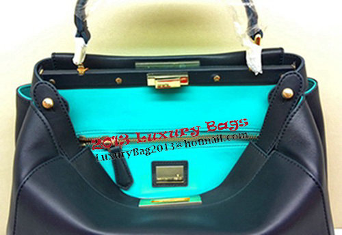 Fendi Peekaboo Bag Original Leather FD2311 Royal Fendi Peekaboo Bag Original Leather FD2311 Royal