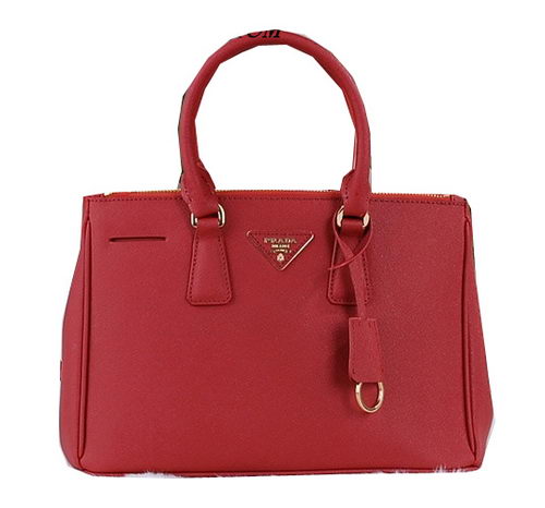 Prada Saffiano Leather Tote Bag PBN1801 Red