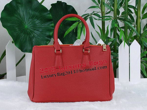 Prada Saffiano Leather Tote Bag PBN1801 Red Prada Saffiano Leather Tote Bag PBN1801 Red