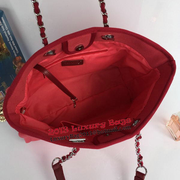 Chanel Medium Canvas Tote Shopping Bag A68045 Rose Chanel Medium Canvas Tote Shopping Bag A68045 Rose