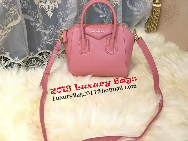 Givenchy mini Antigona Bag Goat Leather G1900 Pink Givenchy mini Antigona Bag Goat Leather G1900 Pink