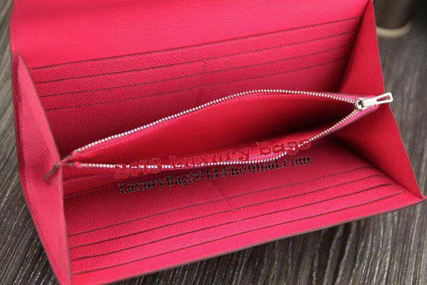 Hermes Constance Long Wallets Original Leather HA909 Rose Hermes Constance Long Wallets Original Leather HA909 Rose