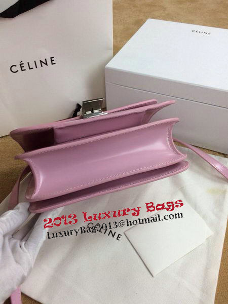 Celine Classic Box Small Flap Bag Smooth Leather C11042 Light Pink Celine Classic Box Small Flap Bag Smooth Leather C11042 Light Pink