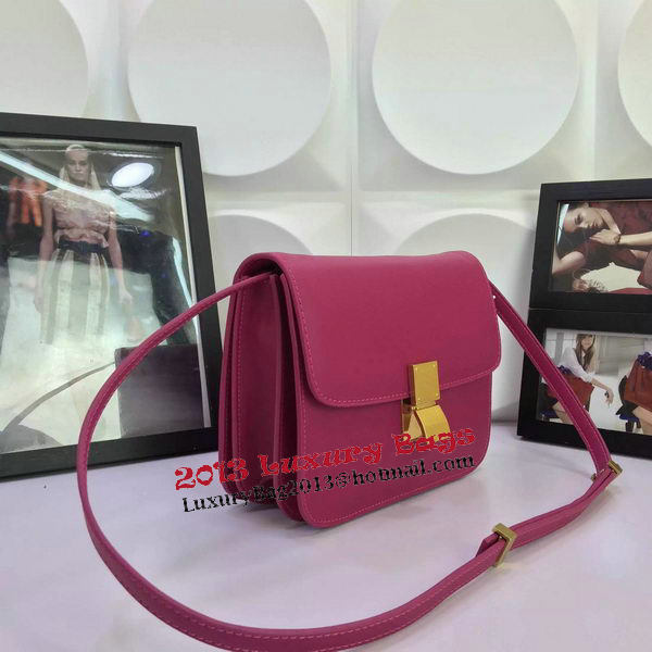 Celine Classic Box Flap Bag Calfskin Leather C88008 Rosy Celine Classic Box Flap Bag Calfskin Leather C88008 Rosy