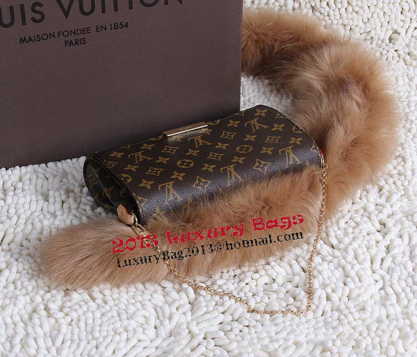 Louis Vuitton Monogram Canvas Favorite MM Shoulder Bag M40718 Louis Vuitton Monogram Canvas Favorite MM Shoulder Bag M40718