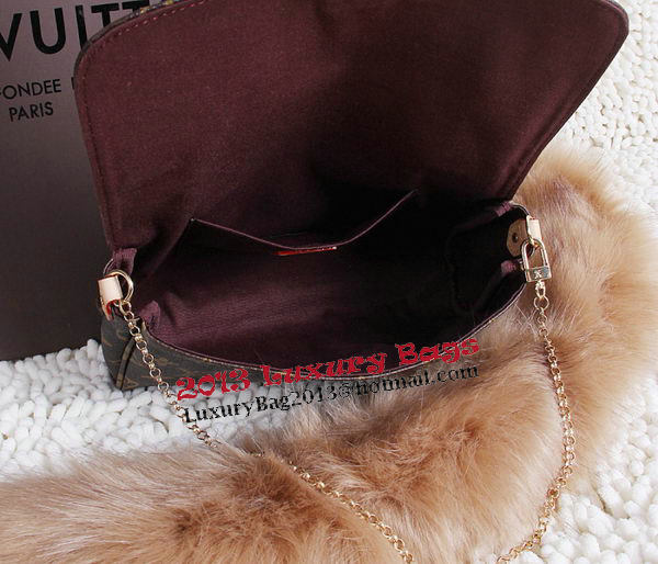 Louis Vuitton Monogram Canvas Favorite MM Shoulder Bag M40718 Louis Vuitton Monogram Canvas Favorite MM Shoulder Bag M40718