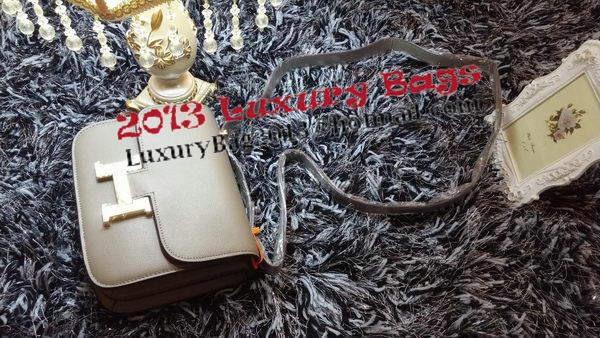 Hermes Constance Bag Litchi Leather H9998 Grey Hermes Constance Bag Litchi Leather H9998 Grey