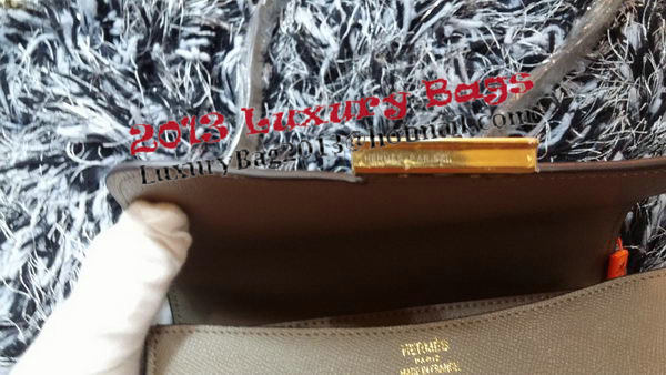Hermes Constance Bag Litchi Leather H9998 Grey Hermes Constance Bag Litchi Leather H9998 Grey