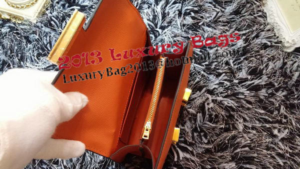 Hermes Constance Bag Litchi Leather H9999L Orange Hermes Constance Bag Litchi Leather H9999L Orange