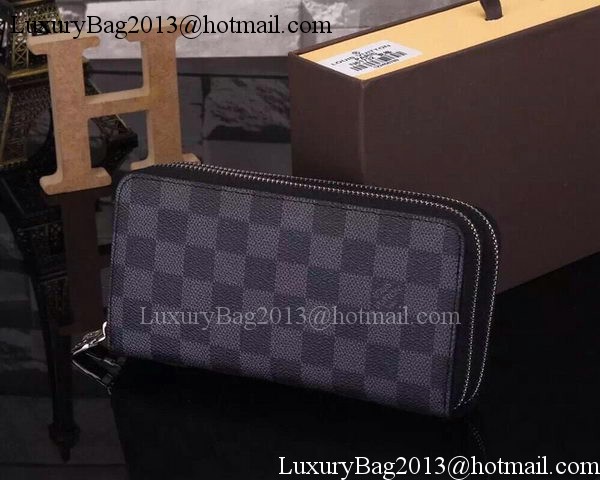 Louis Vuitton Damier Graphite Canvas Zippy Insolite Wallets N61723 Louis Vuitton Damier Graphite Canvas Zippy Insolite Wallets N61723
