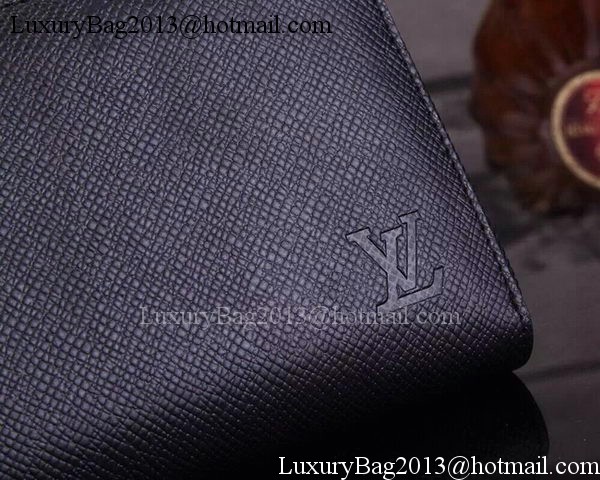 Louis Vuitton Taiga Leather Zippy Wallets M60017 Black Louis Vuitton Taiga Leather Zippy Wallets M60017 Black