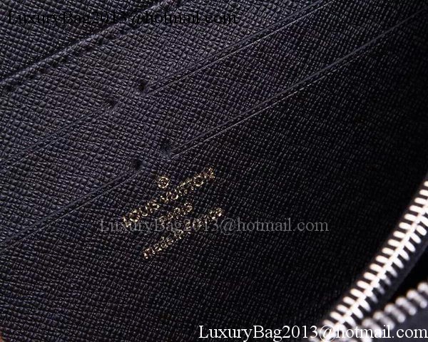Louis Vuitton Taiga Leather Zippy Wallets M60017 Black Louis Vuitton Taiga Leather Zippy Wallets M60017 Black
