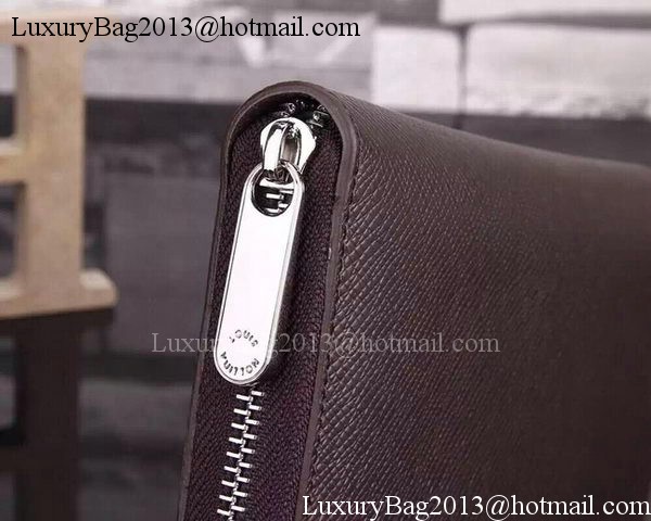 Louis Vuitton Taiga Leather Zippy Wallets M60017 Brown Louis Vuitton Taiga Leather Zippy Wallets M60017 Brown